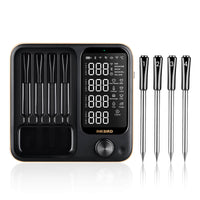 INKBIRD INT-14-BW Black Wireless Meat Thermometer