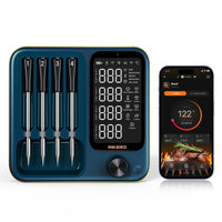 INKBIRD INT-14S-BW 4-Probe Multi-Sensor Wireless Meat Thermometer