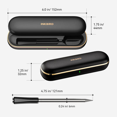 INT-11P-B Bluetooth Meat Thermometer Dimension