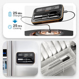 INT-12-BW Charging Magnetic Base Dishwasher-Safe Features