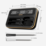INT-12-BW Wireless Meat Thermometer Dimension