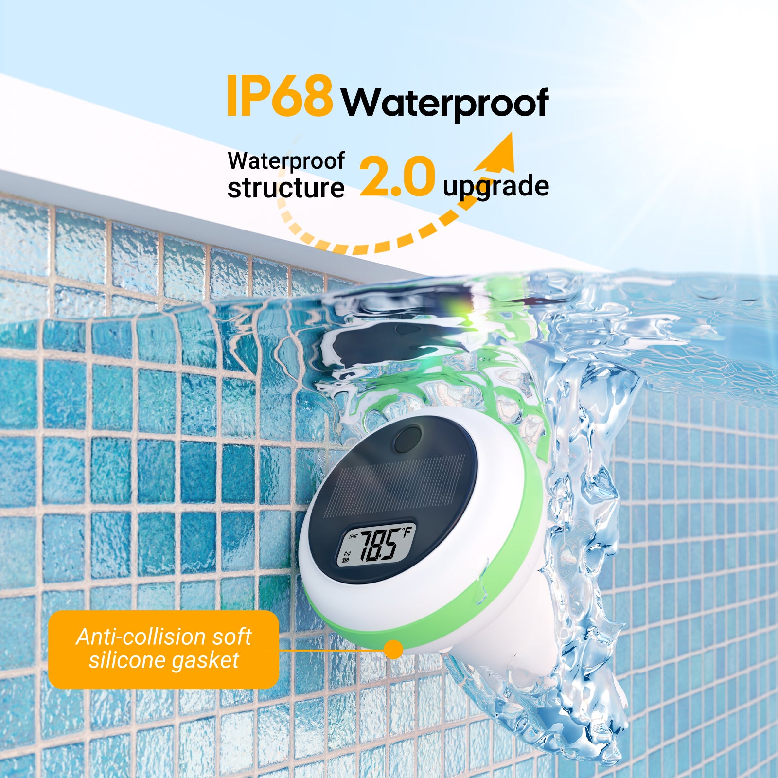 IP68 Waterproof Pool Thermometer IBS-P04R