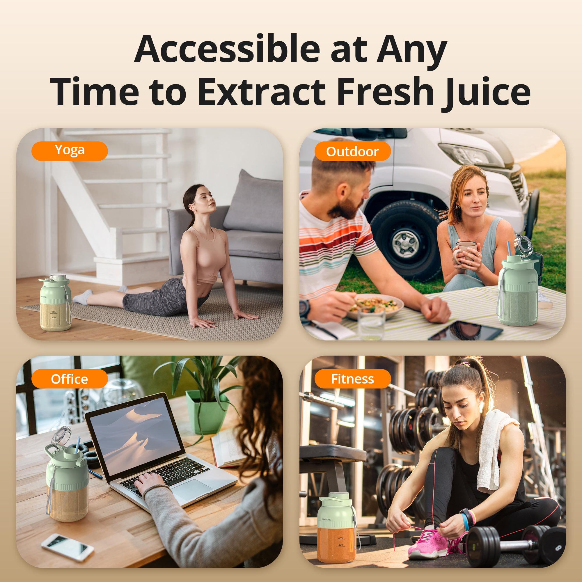 IPB-02 Accessible for Yoga Outdoor Office and Fitness