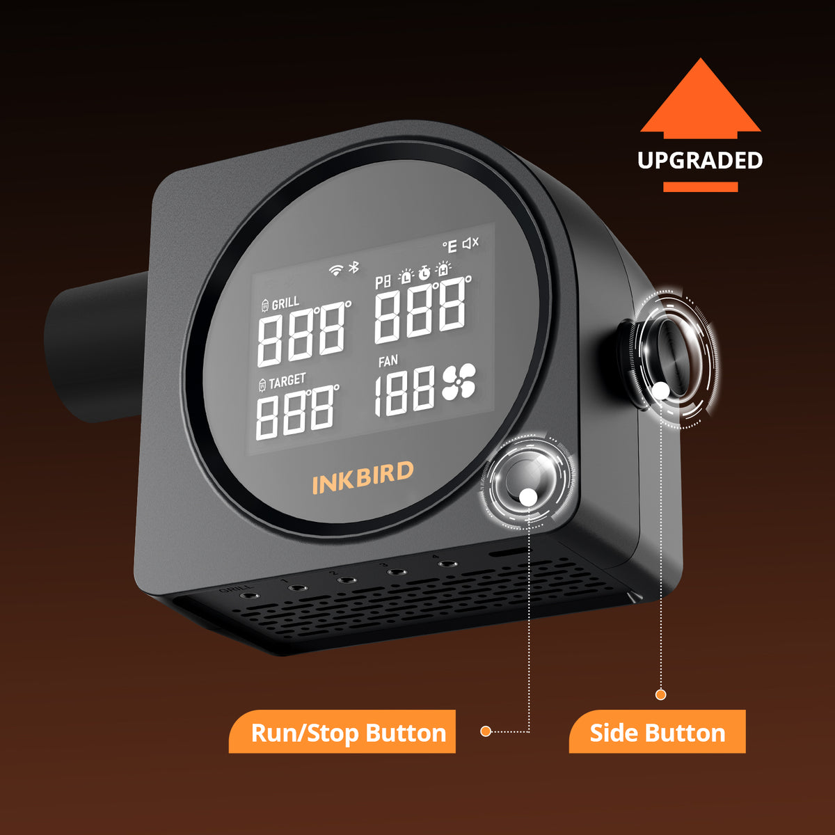 Wifi & Bluetooth Smoker Controller ISC-028-BW – INKBIRD
