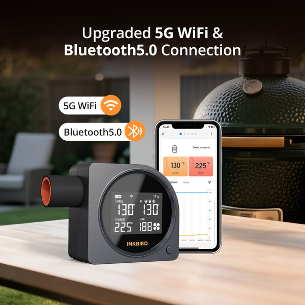 Wifi & Bluetooth Smoker Controller ISC-028-BW – INKBIRD
