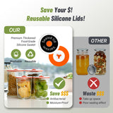 KZ-91 Reusable Silicone Lids