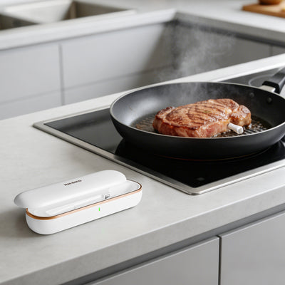 Monitoring Pan-Searing Steak with INT-11S-B