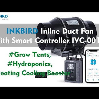 Inkbird WiFi Inline Duct Fan Video