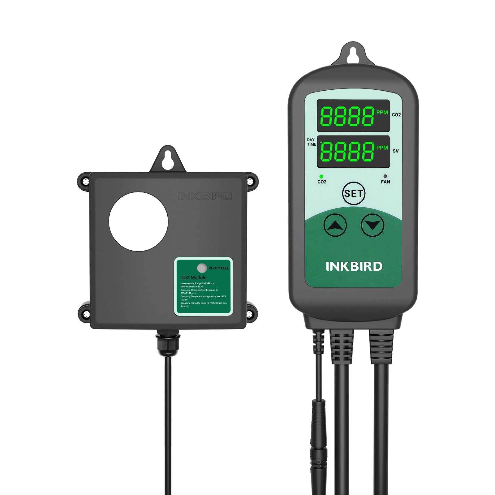 Programmable CO2 Controller with S01 Sensor ICC - 510 - INKBIRD