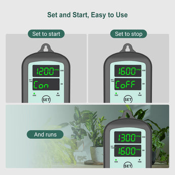 Programmable CO2 Controller with S01 Sensor ICC - 510 - INKBIRD