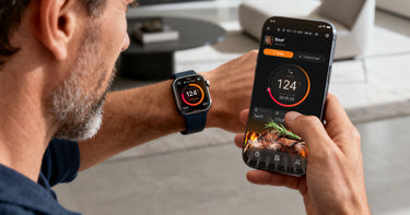 Remote Monitoring Smart Thermometer on Phone and Apple Watch