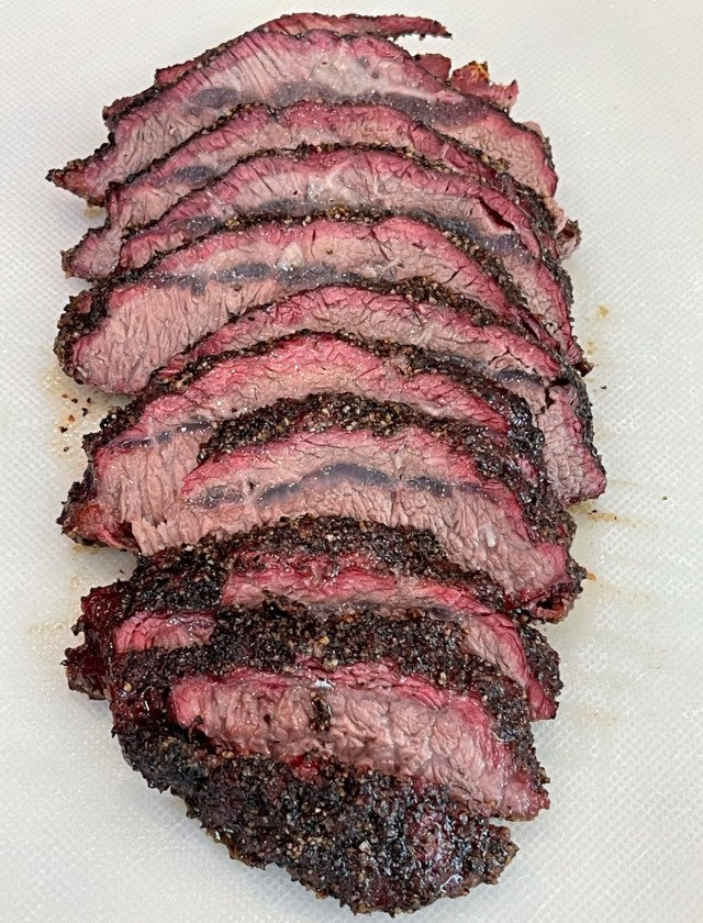 Smoked Brisket on Cutting Board