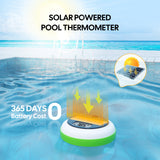 Solar-Powered Pool Thermometer IBS-P04R