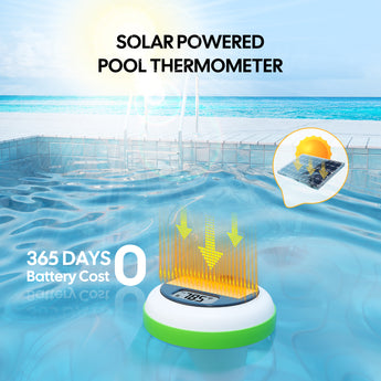 Solar-Powered Pool Thermometer IBS-P04R