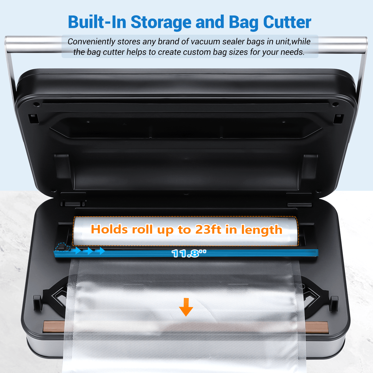 INKBIRD Vacuum Sealer Machine INK-VS04, Dual Motor, Dual Pump