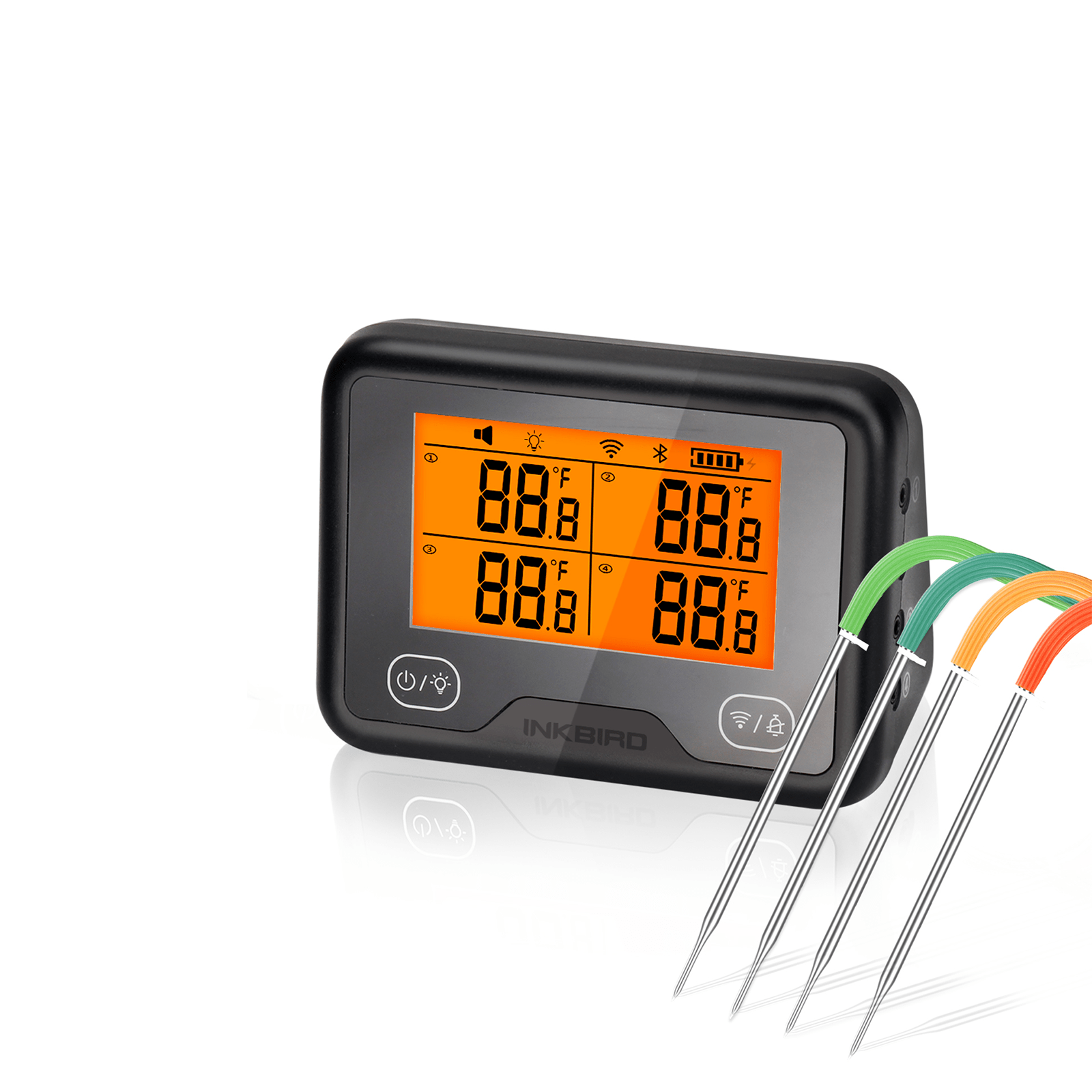 WiFi & Bluetooth BBQ Thermometer IBBQ - 4BW - INKBIRD
