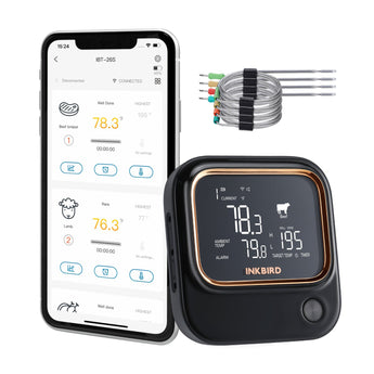 WiFi & Bluetooth BBQ Thermometer IBT - 26S - INKBIRD