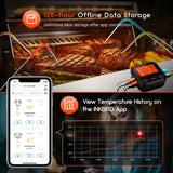 WiFi & Bluetooth BBQ Thermometer IDT - 34E - BW - INKBIRD