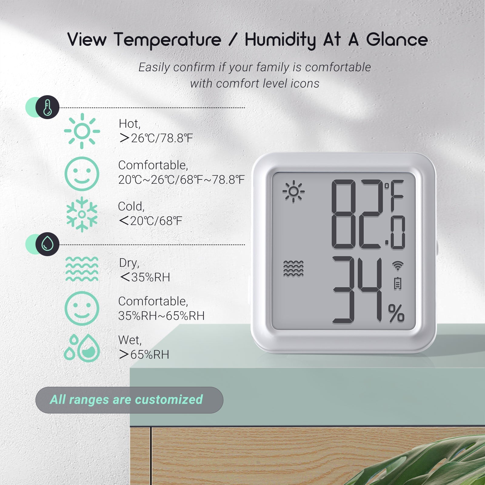 WiFi Hygrometer Thermometer IBS - TH3 WIFI PLUS - INKBIRD
