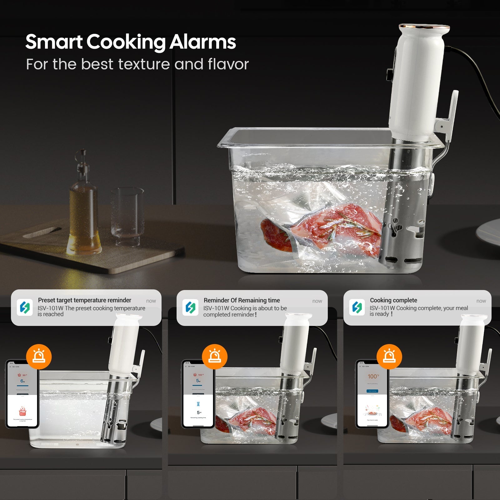 WiFi Sous Vide Cooker ISV - 101W - INKBIRD