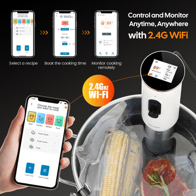 WiFi Sous Vide Cooker ISV - 101W - INKBIRD