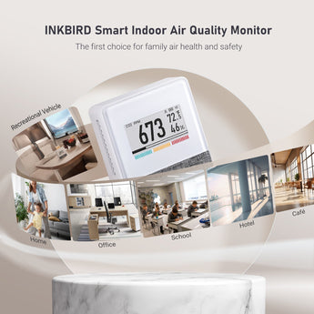 Wireless 4 - in - 1 Air Quality Monitor IAM - T1 - INKBIRD