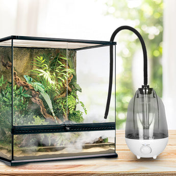 Humidificateur/Brumisateur Pour Terrarium 4 Litres - Puissance Réglable - Silencieux - Pour Reptiles Et Plantes