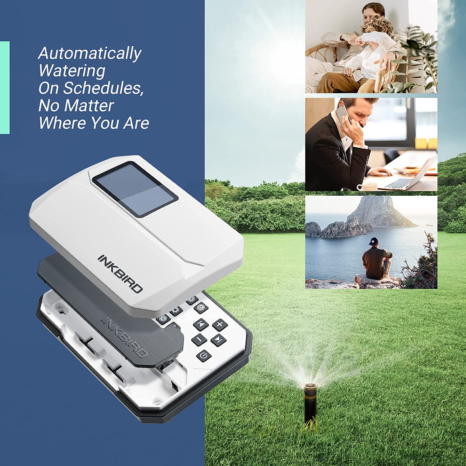 8 - Zone Sprinkler Controller IIC - 800 - WIFI - INKBIRD