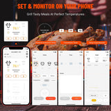 Bluetooth BBQ Thermometer IBT - 24S - INKBIRD