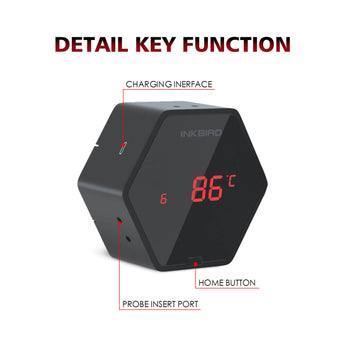 Bluetooth Thermometer Bbq Smart Bluetooth Meat Thermometer With 6 Bluetooth Thermometer Bbq Smart Bluetooth Meat Thermometer With 6