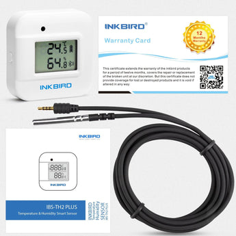 Bluetooth Hygrometer Thermometer IBS - TH2 Plus - INKBIRD