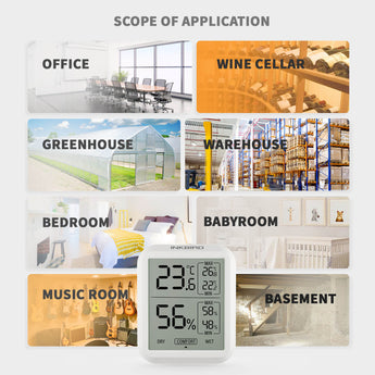 Digital Hygrometer Thermometer ITH - 20 - INKBIRD