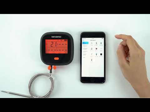 WiFi BBQ Thermometer IBBQ-4T Video