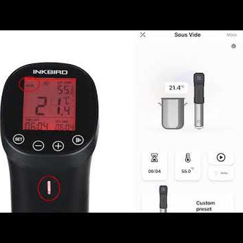 Inkbird ISV-200W Sous Vide Cooker Video