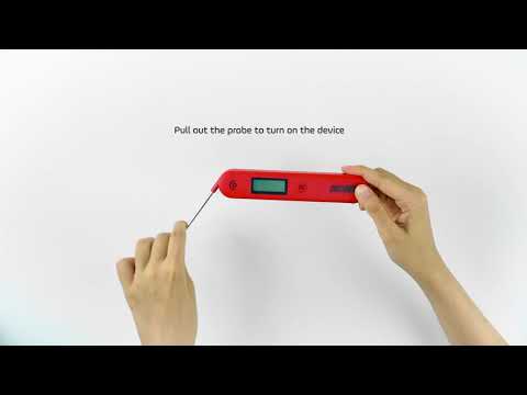 Instant Read Thermometer BG-HH1C Setup Video