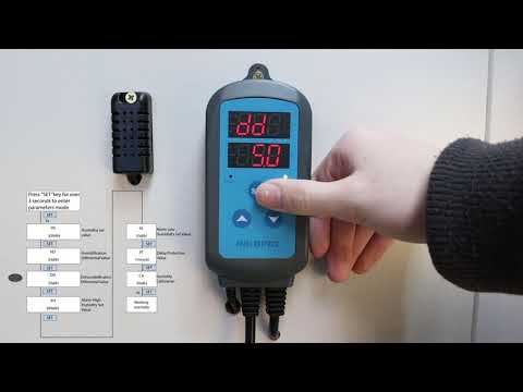 Inkbird IHC-200 Humidity Controller Setting Guide 