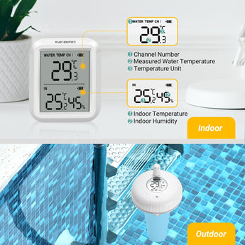 Remote Pool Thermometer Set IBS - P01R - INKBIRD