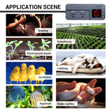 Temperature and Humidity Controller ITC - 608T - INKBIRD