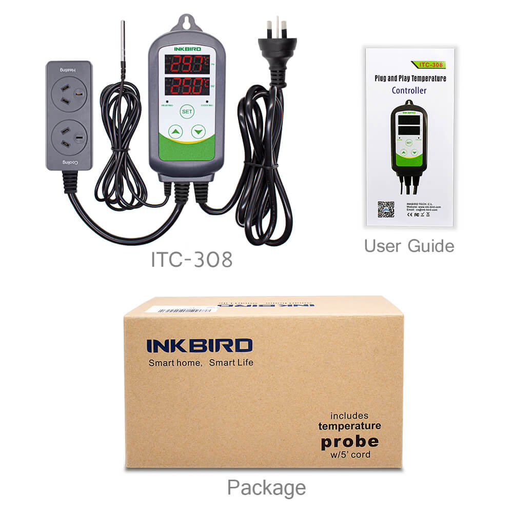 Temperature Controller ITC - 308 Series - INKBIRD