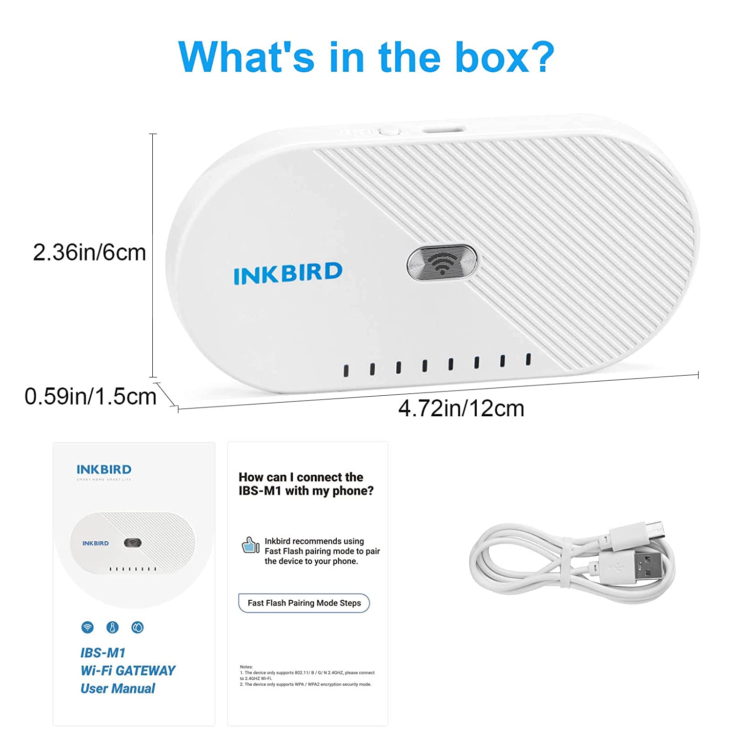 Wi - Fi Gateway IBS - M1 - INKBIRD